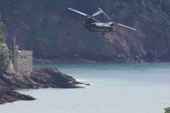 07 July 2020 - 12-40-56
And then away down the coast westwards towards Plymouth. Much more fun than the M5 and the A38.
----------------------------
RAF Chinook ZA704 low flypast of Dartmouth